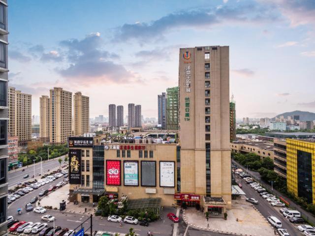 Jinjiang Inn Select Hangzhou Binjiang University Town Puyan Metro Station Dış mekan fotoğraf